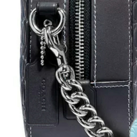 Authentic Multi/silver ombre chain Coach CB - Picture 3 of 4